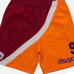 Supreme SWEATSHORT DARK ORANGE Small Fits Like medium 