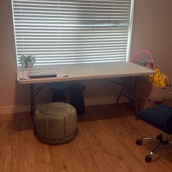 White Table Foldable