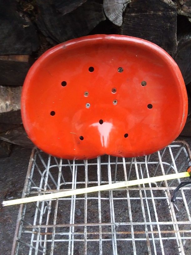 Red Tractor Seat