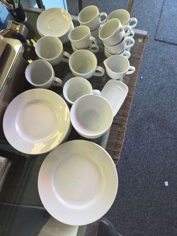 Pottery Barn Great White Ceramic Table Ware NEW