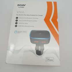 Car charger with Alexa built in.