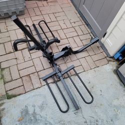 Heavy Duty Car Hitch 2 Bicycle Rack With Lock