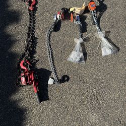 Chain hoists