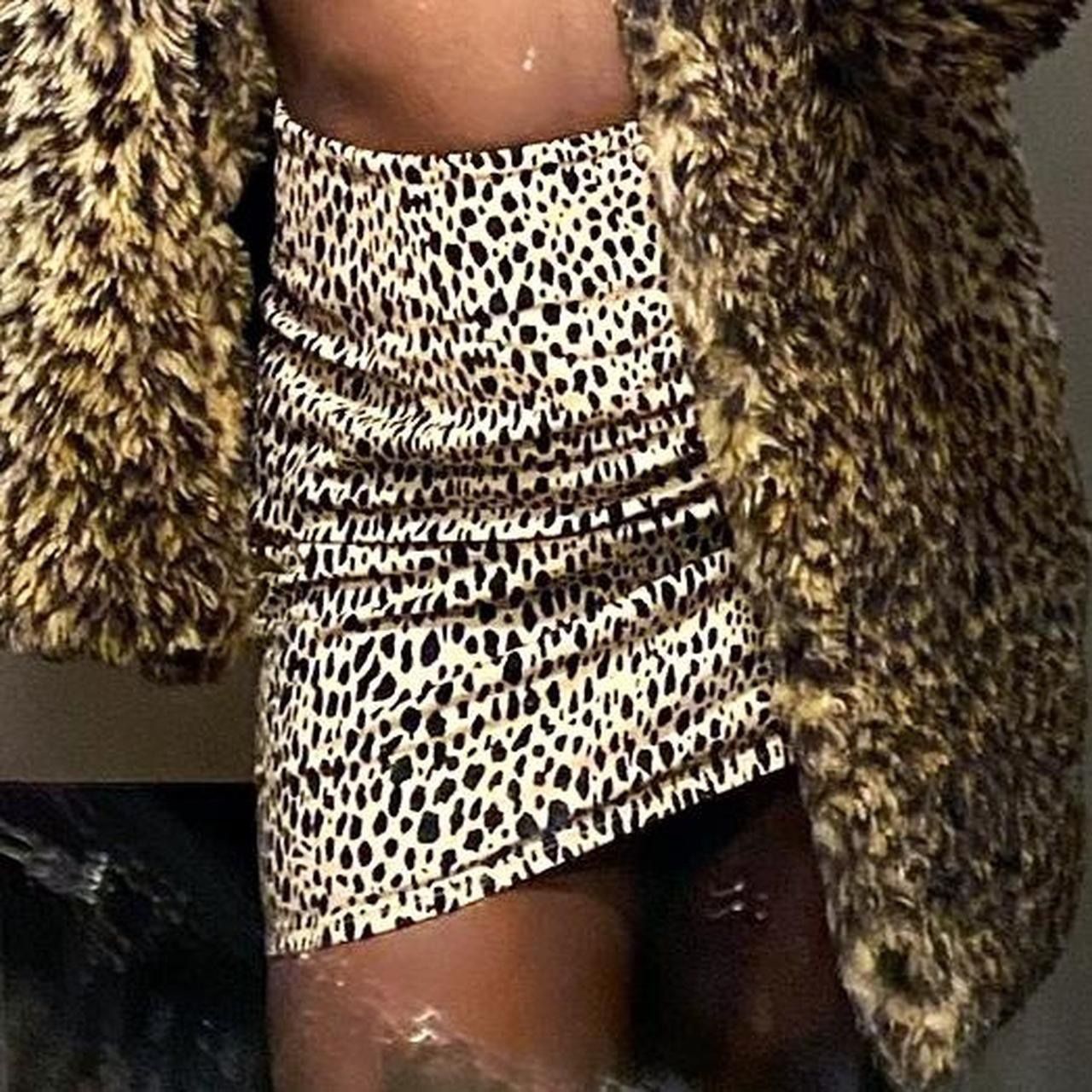 Leopard Mini Skirt
