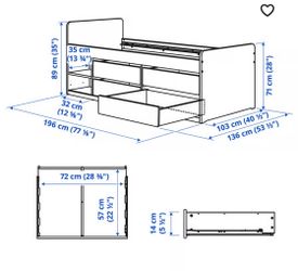IKEA SLAKT TWIN BED