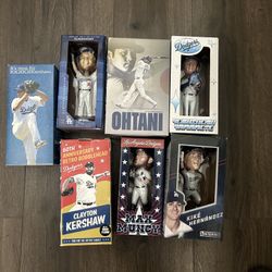 2025 Dodger Players Bobble Heads 