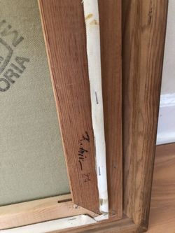 H. Heinz Ross oil painting