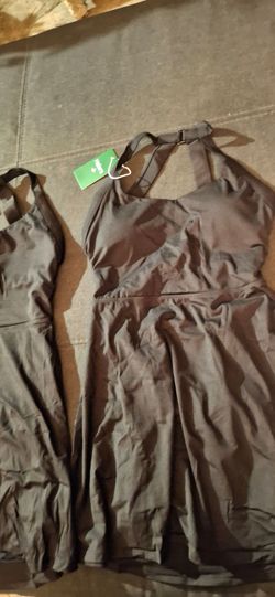 Bundle of 2 Halara Black Athletic Mini Dresses – Size Small – New With Tags