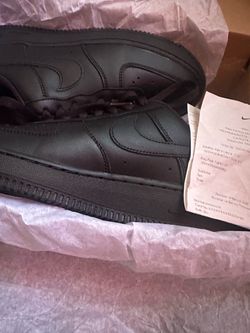 Nike Women's Air Force 1 Triple Black