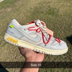 Off White Dunk Size 10