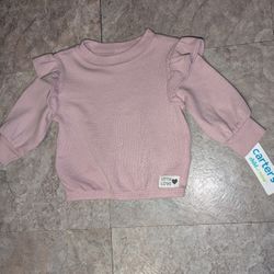 Carter's Baby Girl Sweater New 
