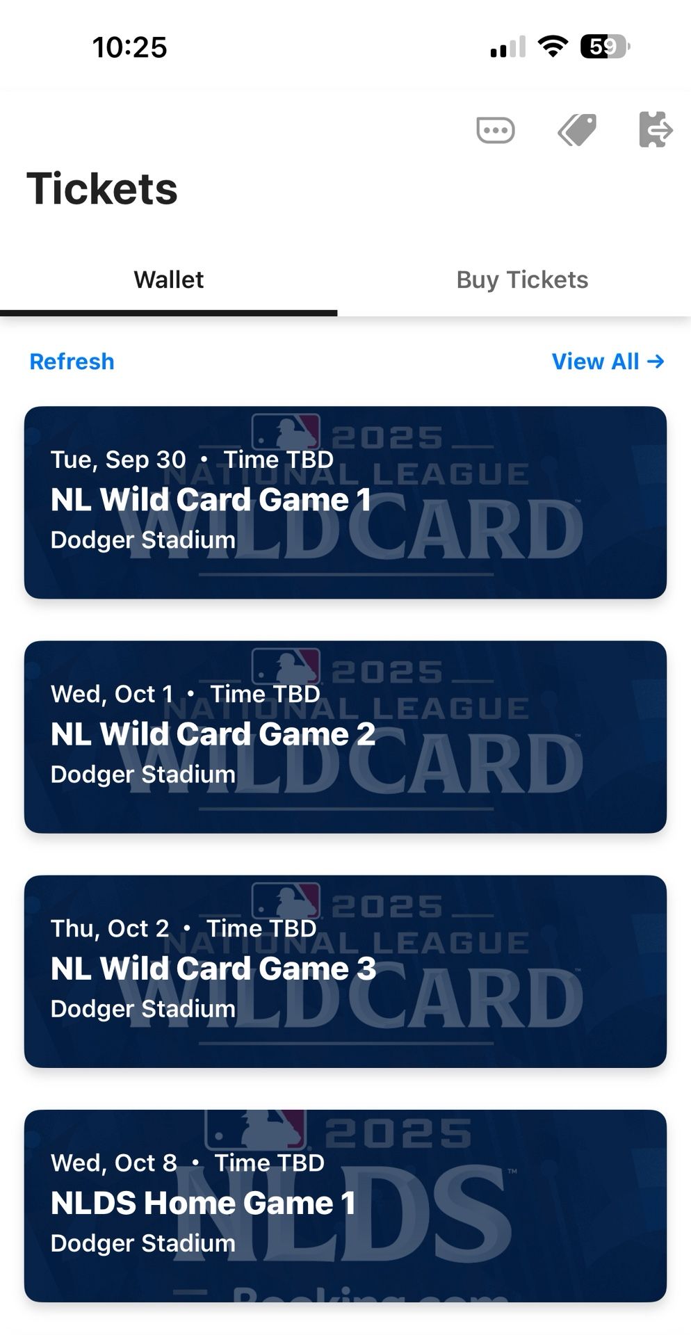 Dodgers Playoff Tickets 