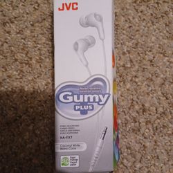 JVC HA-FX7 Gumy Plus Earbuds Noise Isolate