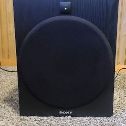 SONY 10" 120watt Powered Subwoofer