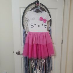 Hello Kitty Girls Dress Size 7/8 