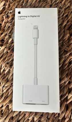 Apple Lightning Digital AV Adapter – Brand New