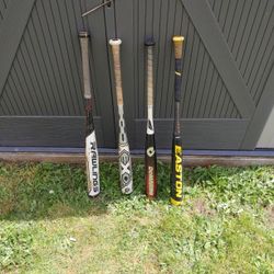 Baseball Bats USED BBCOR.50 2 5/8" BARRELS