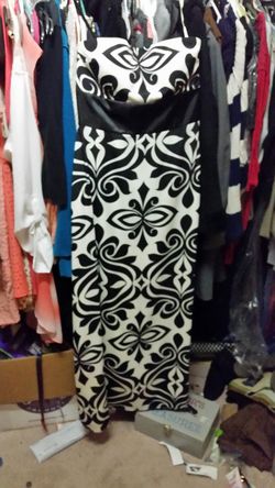 Dress from the store black and white