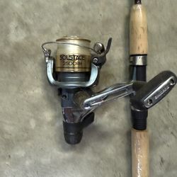 Fishing Pole - With solstace 2500 RH Reel