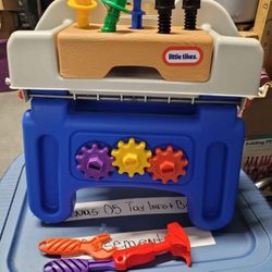 Little Tikes Pretend Play Handiworker Tool Bench Workbench Vintage Kids Shop . MISSING BLUE SAW.
pick up west chester