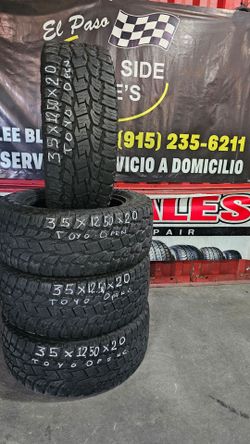 35x12.50 20 SET 4 TOYO ALL TERRAIN INSTALADAS POR 480
