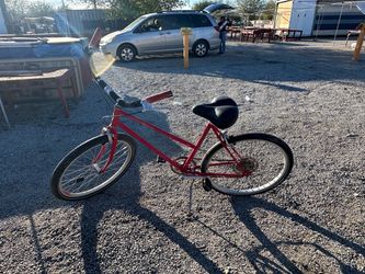 Red Cruiser Bicycle