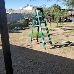 6 Ft Ladders  By Husky I ASK $45.00
