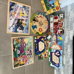 10 Toddler/Kid Puzzles 