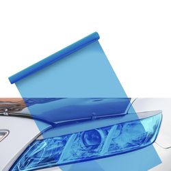 Headlight Tint Film Blue 12x48 Vinyl Wrap