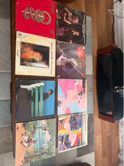 19 Classic Rock & Pop Vinyl Records LP Collection – Toto, Phil Collins, James Gang, Sammy Hagar & More