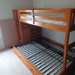 Bunk bed with trundle
