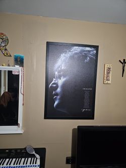 John Lennon Framed Poster!