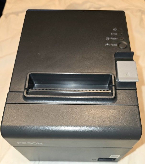 Epson TM-T20II Model M267D Pos Thermal Receipt Printer w/ Serial & USB Ports