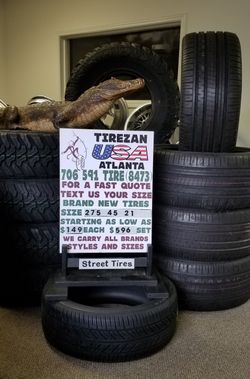 275 45 21 BRAND NEW TIRES $149 EACH $596 SET