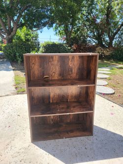 🤎 Rustic Farmhouse Bookshelf – Perfect for Books & Décor
