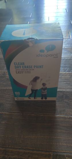 Dry Erase Paint For Wall. Home Or Office. Clear