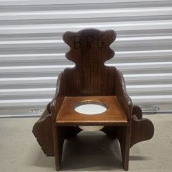 Wooden Potty Chair 