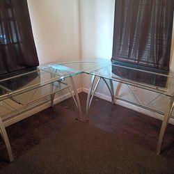 Glass Office Table