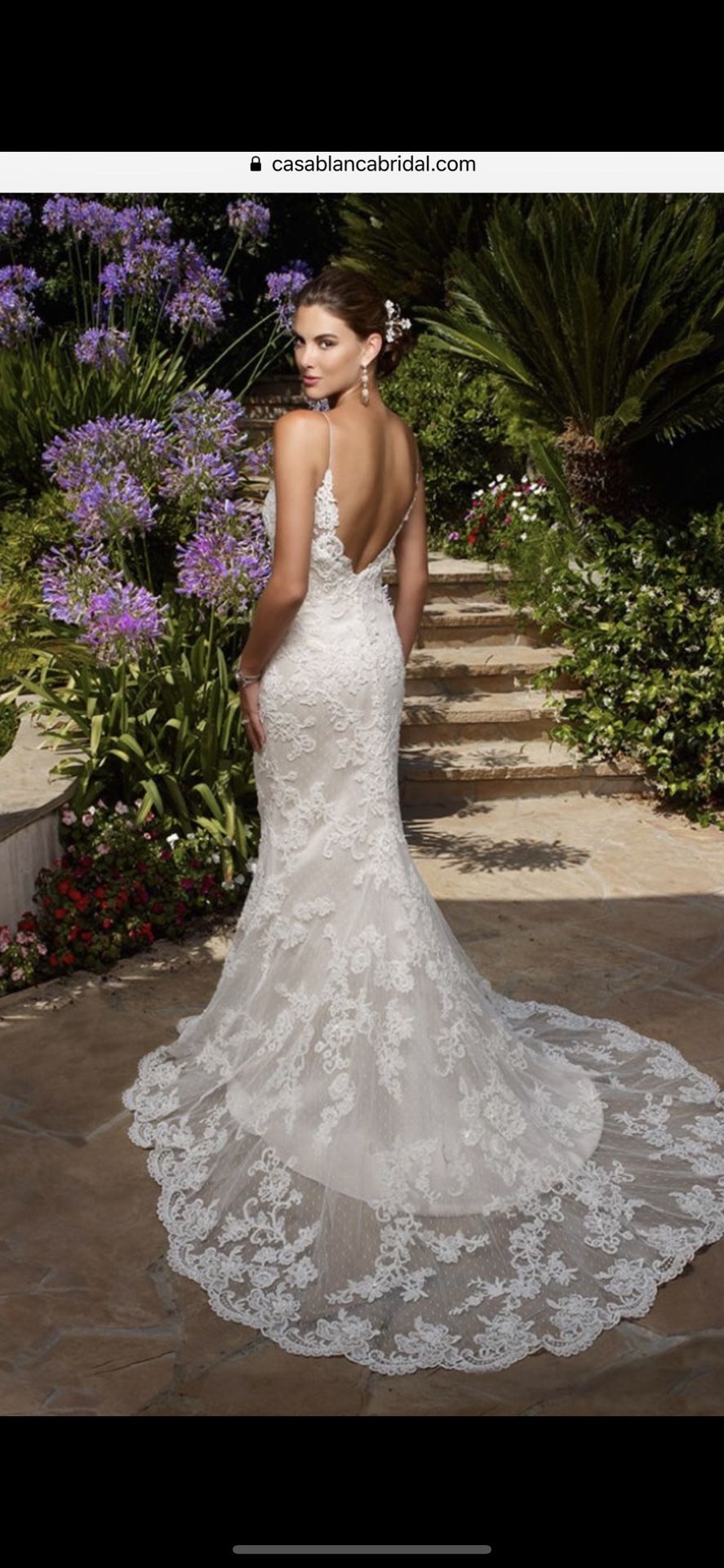 Brand New Casablanca Wedding Dress Champagne Color