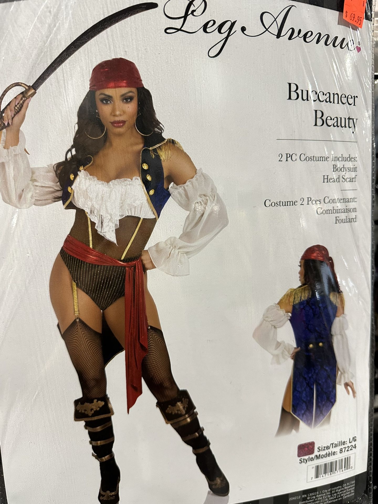 Buccaneer Beauty Costume