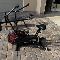 Marcy Aero Exercise Resistance Bike 