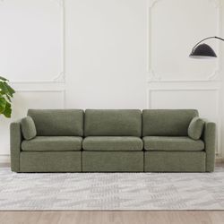 CHITA Oversized Modular Sectional Convertible Fabric Sofa Set