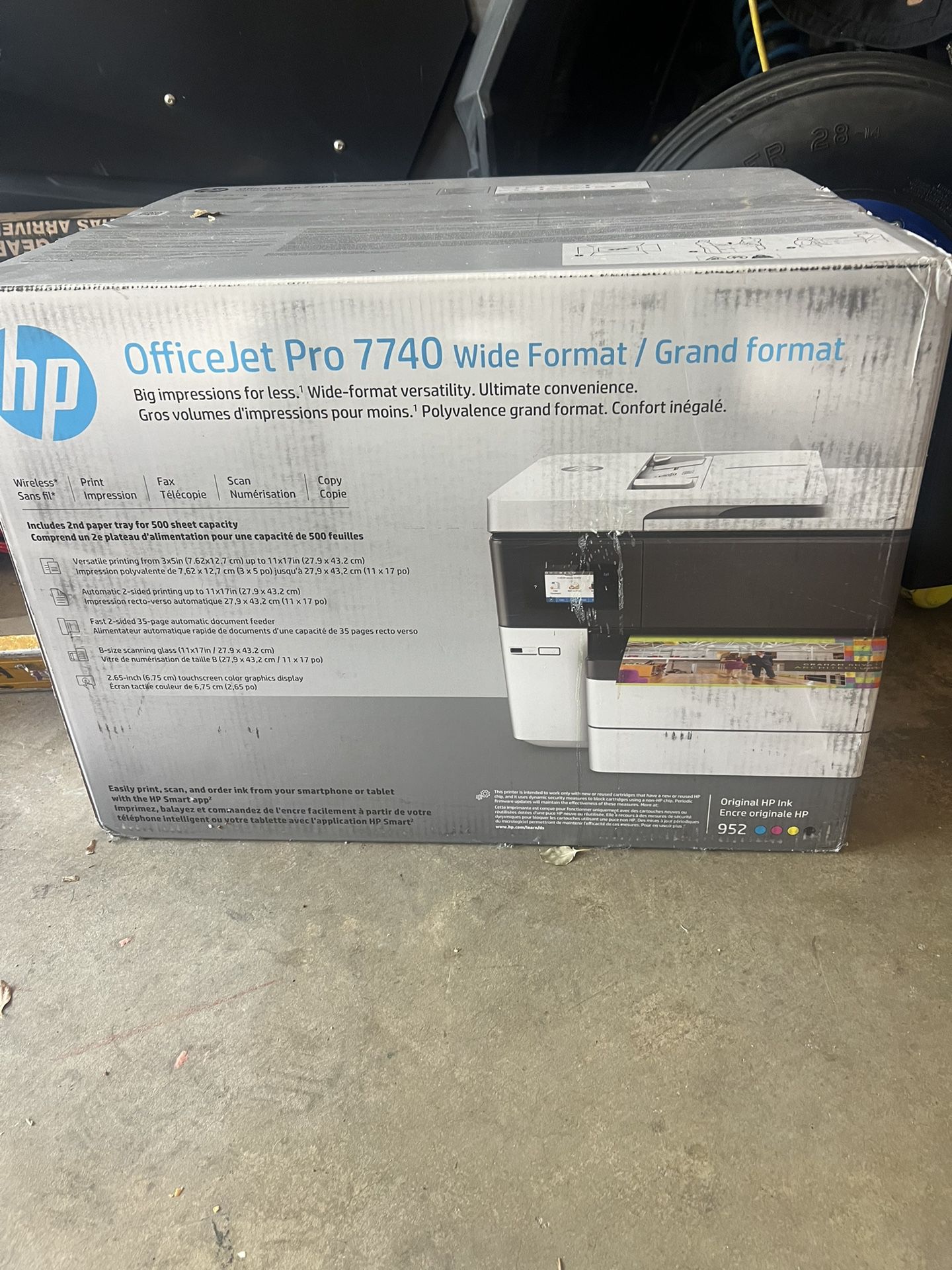Officejet Pro 7740 Wide Format / Grand Format Printer/scanner/copier