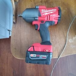 New M18 Okay 1400 Half Inch Impact With The 5.0 Battery