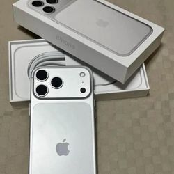 Iphone 17 Pro Max, Like New Condition Silver