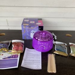 Wax Warmer Hair Removal Beans Depilatory Waxing Kit 500ML Home Heater Machine
