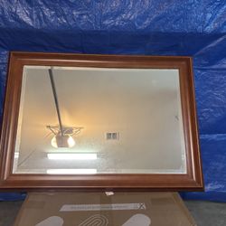 Wood Mirror