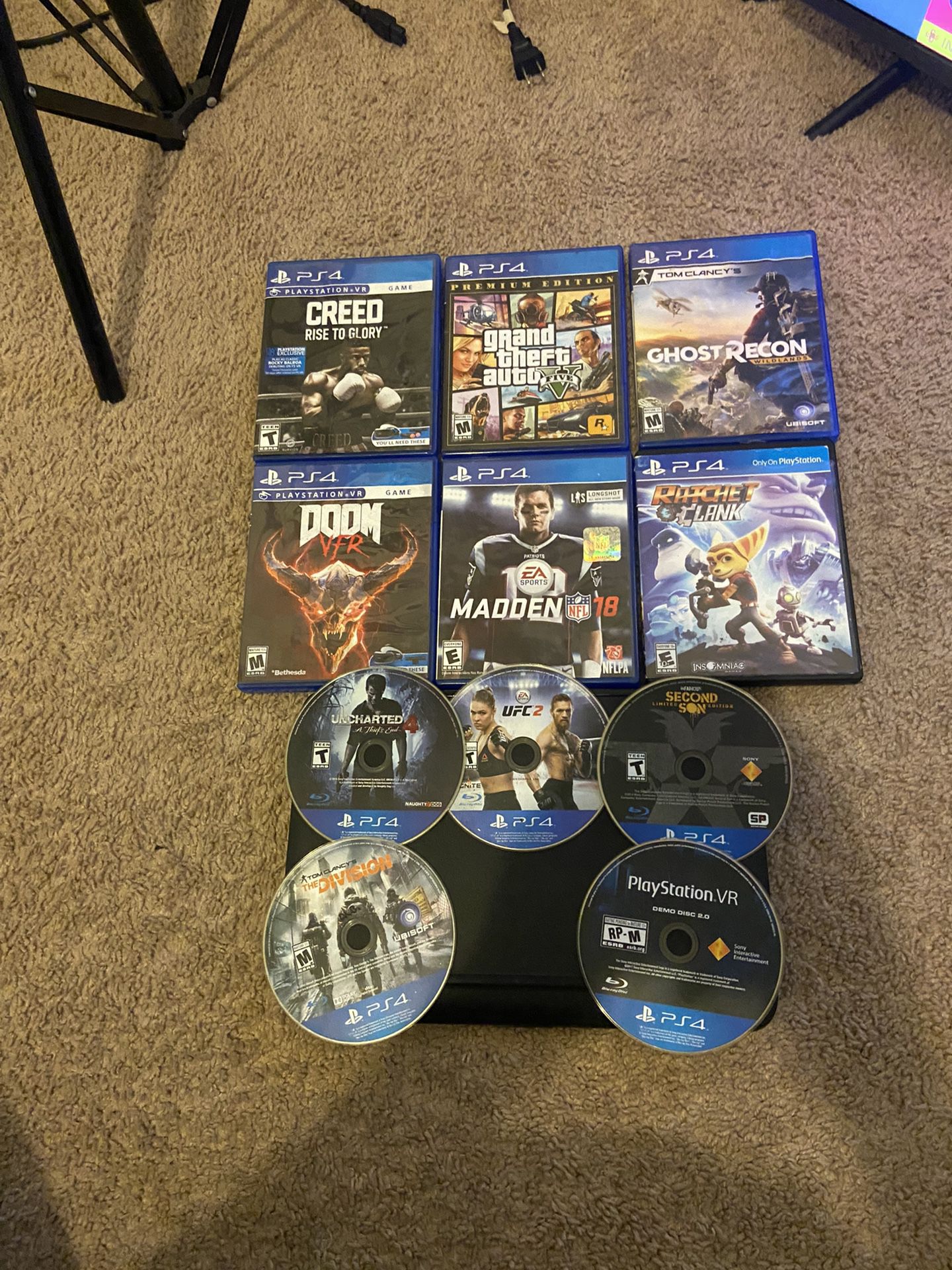 Play station4 games