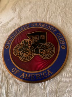 Vintage Horseless Carriage Club Of America Nadge