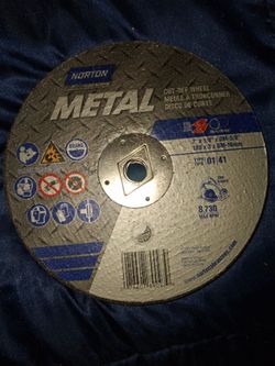 Cut off wheels 7" × 1/8  for metal  5 pack